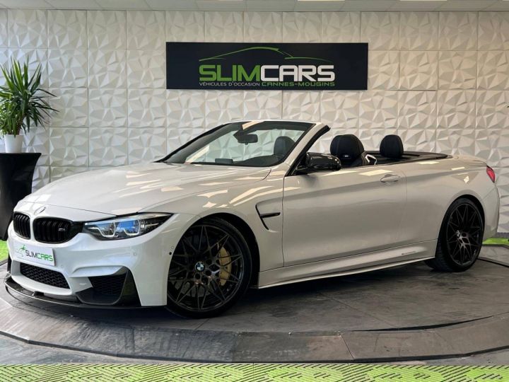 BMW M4 Cabriolet I (F83) 450ch Pack Competition DKG Blanc - 1