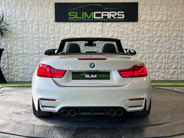 BMW M4 Cabriolet I (F83) 450ch Pack Competition DKG Blanc - 4