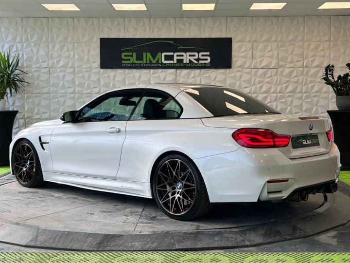 BMW M4 Cabriolet I (F83) 450ch Pack Competition DKG Blanc - 8