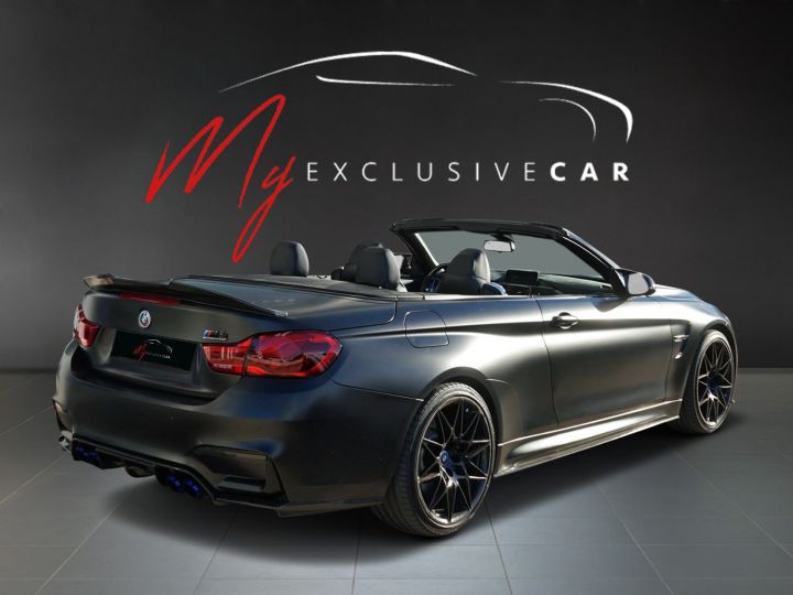 BMW M4 Cabriolet M4 Competition 450 Ch DKG7 - Origine France - Malus Payé - 984 €/mois - Entretien 100% BMW - Garantie 12 Mois Noir Métallisé / Covering Noir Mat - 9