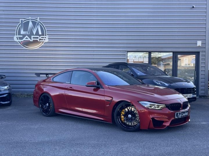 BMW M4 Compétition 450 DKG COUPE F80 F82 LCI PHASE 2 Orange sakhir - 1