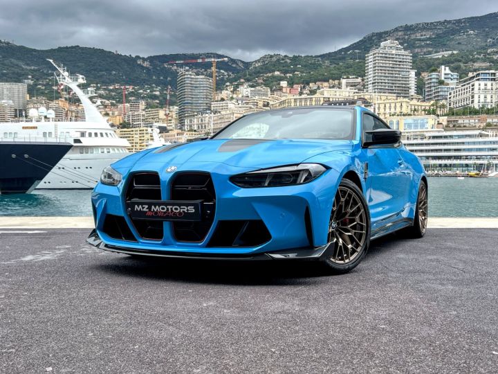 BMW M4 CS Coupé 550 Cv Bleu Riviera Occasion - 1