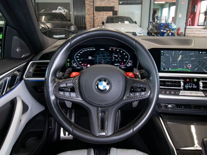 BMW M4 G82 Competition 510 | Pack Carbon et Perf.| TOP |MATRIX HKardon BMW Premium Selection Garantie  03/2026 Grise - 16