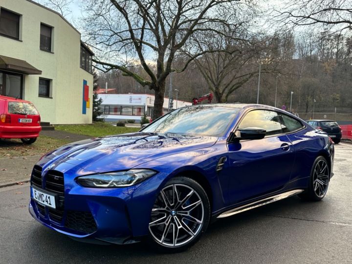 BMW M4 G82 Coupe xDrive*Competition 510 *Carbon Paket * 360° * Garantie 12 mois Prémium Bleu - 1