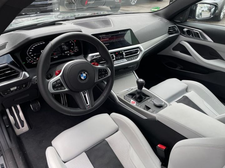 BMW M4 / Merino / Harman Kardon / 360° / Garantie 12 mois gris - 10