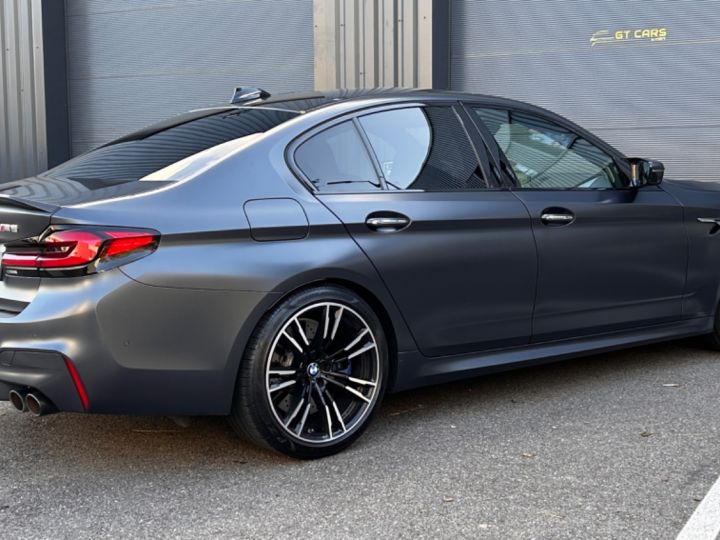 BMW M5 BMW M5 - Malus Payé - LOA 979 Euros/mois - Gris Mat - Toit Carbone - échappement Sport Gris Mat - 7