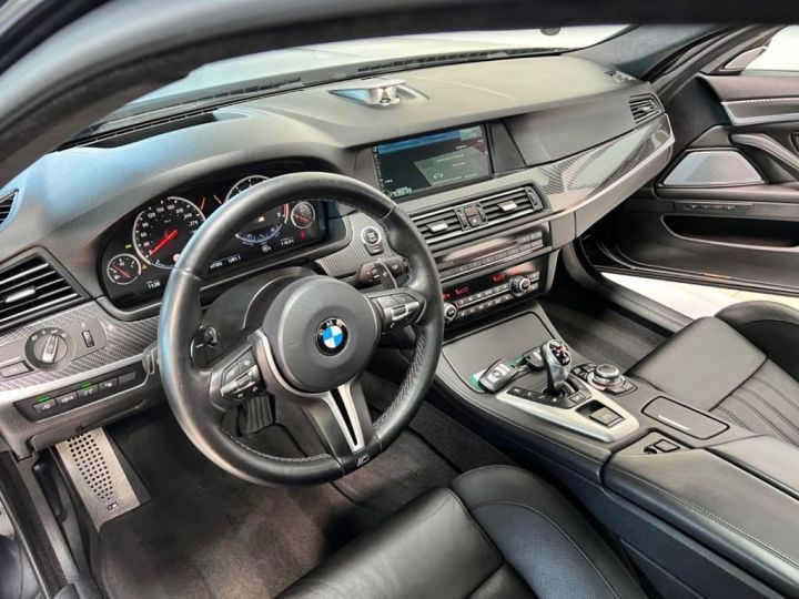 BMW M5 F10 560ch/ 1ère Main/ Garantie 12 Mois/ Réseau BMW/ Caméra 360°/ Toit Ouvrant Noir - 8