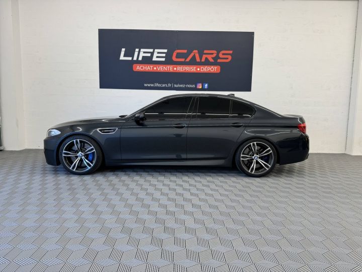 BMW M5 (F10M) 560ch Française entretien complet échappement sport état showroom GRIS - 3