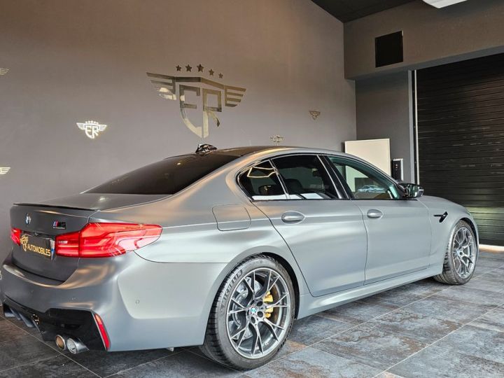 BMW M5 F90 COMPETITION EDITION 35ème ANNIVERSAIRE 1-350 V8 4.4 Bi-Turbo 625 ch M Steptronic SOFT CLOSE ACC DCC TOIT BOWERS WILKINS 350 exemplaires DANS LE MO Gris - 3