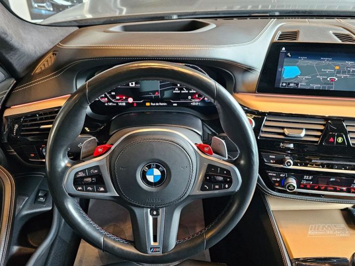 BMW M5 F90 COMPETITION EDITION 35ème ANNIVERSAIRE 1-350 V8 4.4 Bi-Turbo 625 ch M Steptronic SOFT CLOSE ACC DCC TOIT BOWERS WILKINS 350 exemplaires DANS LE MO Gris - 7