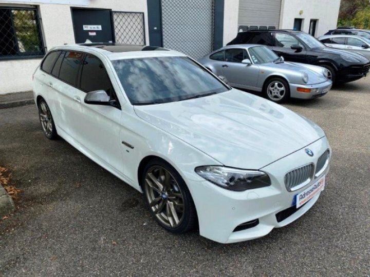 BMW M5 M550D X-DRIVE 381CV BVA TOURING     Diesel BLANC - 2