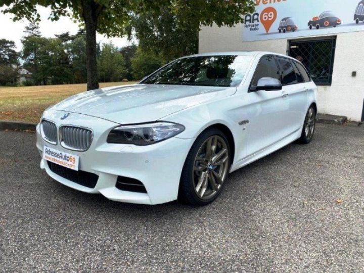 BMW M5 M550D X-DRIVE 381CV BVA TOURING     Diesel BLANC - 4