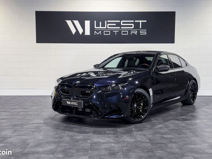 BMW M5 Nouvelle G90 Berline V8 4.4 727 – 17% De remise Dispo Immédiate Pas malus Freins céramique Carbone Bowers & Wilkins 1994EMOIS Bleu - 1