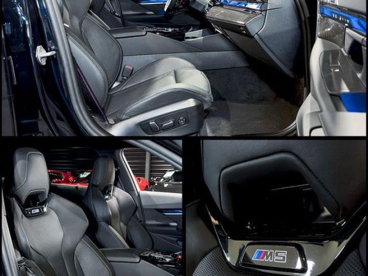 BMW M5 Nouvelle G90 Berline V8 4.4 727 – 17% De remise Dispo Immédiate Pas malus Freins céramique Carbone Bowers & Wilkins 1994EMOIS Bleu - 8