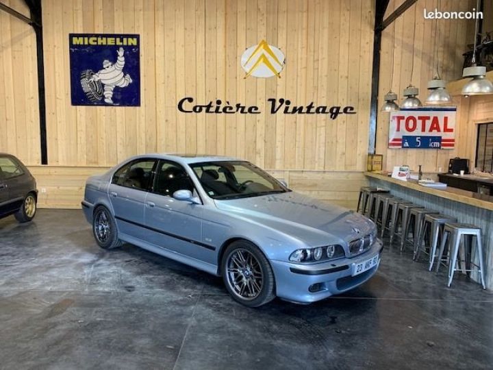 BMW M5 V8 400cv 1 seul propriétaire Bleu - 1