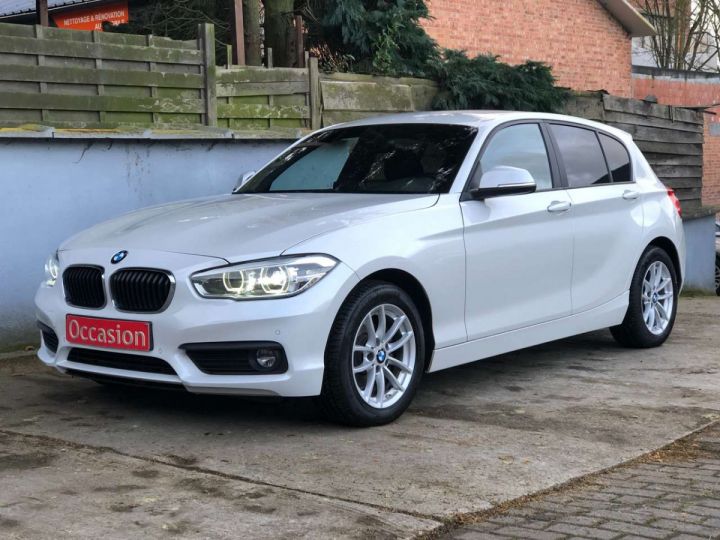 BMW Série 1 116 DA AdBlue Pack Sport Automatique (EU6c) Blanc Métallisé - 4