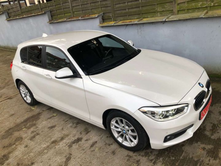 BMW Série 1 116 DA AdBlue Pack Sport Automatique (EU6c) Blanc Métallisé - 9