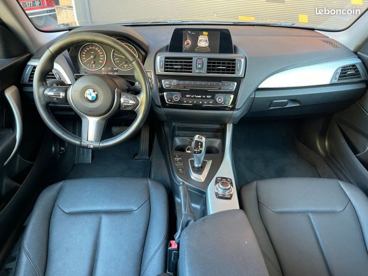 BMW Série 1 118 i 136 Cv Bva Full Cuir M-Sport Crit'Air Gris - 5