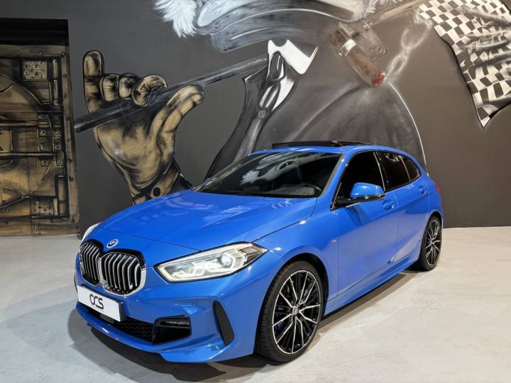 BMW Série 1 118D AUTO M Sport Toit Ouvrant Tête Haute Bleu - 3