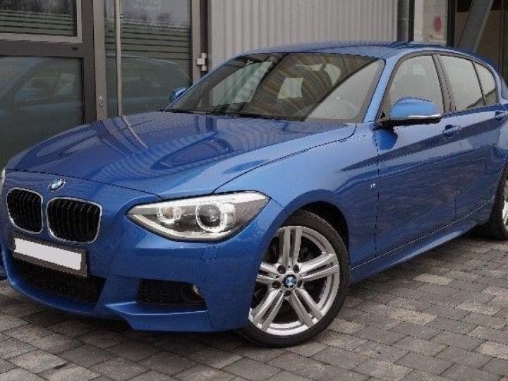 BMW Série 1 120 D M-SPORT 184 CV 5p     Diesel bleu estoril métal - 1