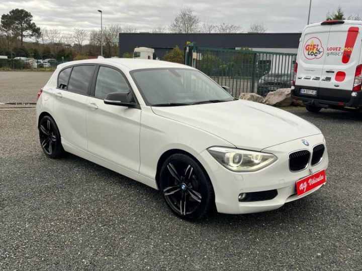 BMW Série 1 125D 218CH 5PORTES SPORT BUSINESS  BLANC - 4