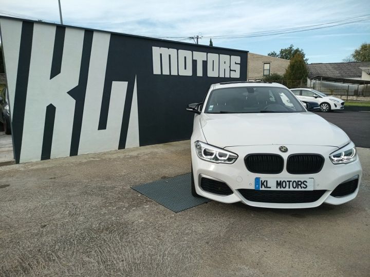 BMW Série 1 135I 326CH 3.0L PROPULSION BVA TOIT OUVRANT MILLTEK Blanc - 2