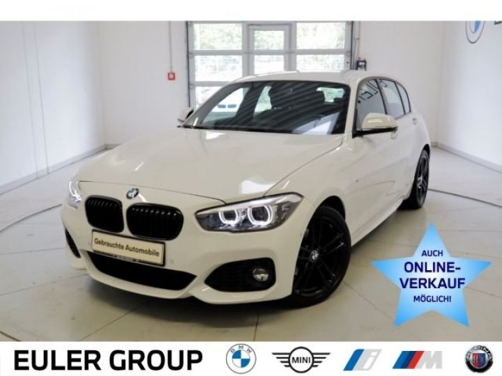 BMW Série 1 BMW 120 i 184 5P M-Sport LED Caméra Cuir Garantie 12 mois Blanche - 1