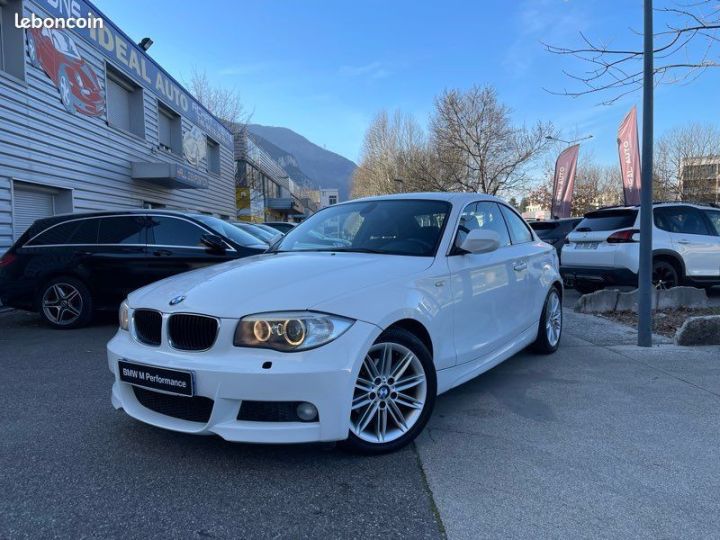 BMW Série 1 Coupe E82 118d 143ch Edition M Sport Design Blanc - 2