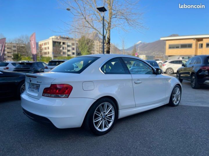 BMW Série 1 Coupe E82 118d 143ch Edition M Sport Design Blanc - 4