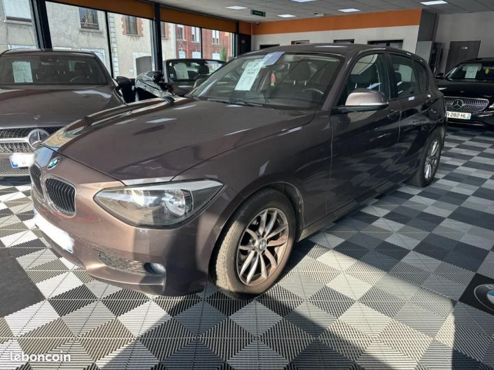 BMW Série 1 F20 116 D Lounge Marron - 2