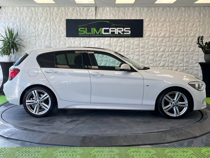 BMW Série 1 II (F21/20) 125d 218ch M Sport 5p BLANC - 5