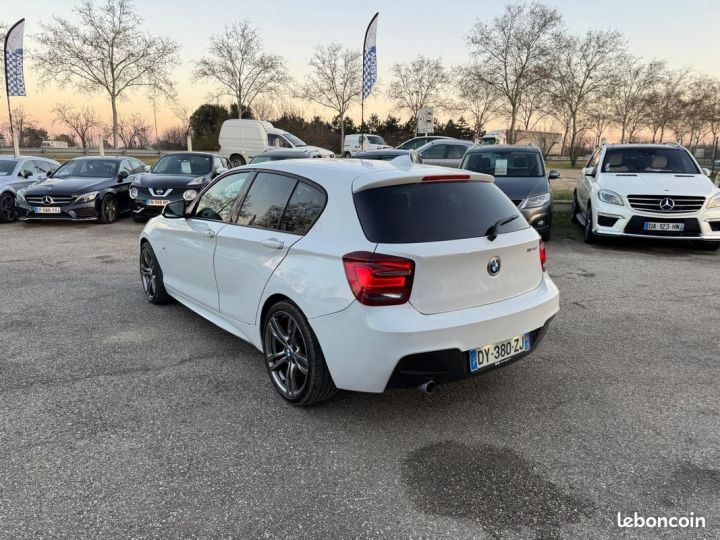 BMW Série 1 serie 118da 143 ch m sport Blanc - 4