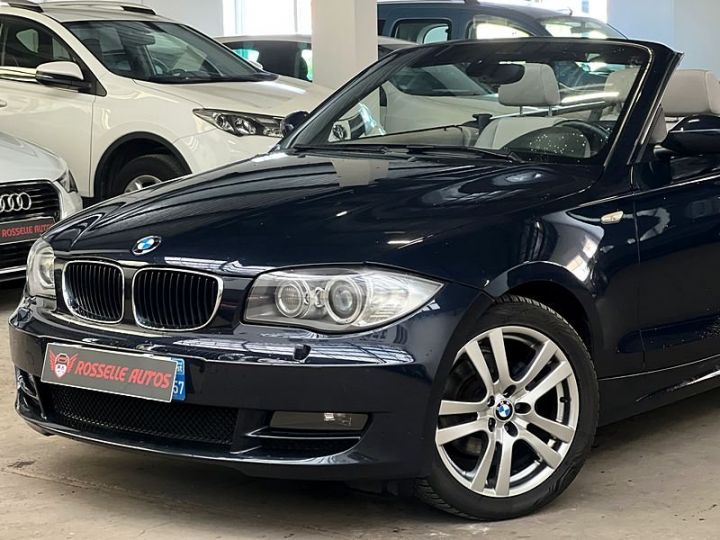 BMW Série 1 SERIE 118i 143CH LUXE CABRIOLET Bleu Foncé Métallisé - 13