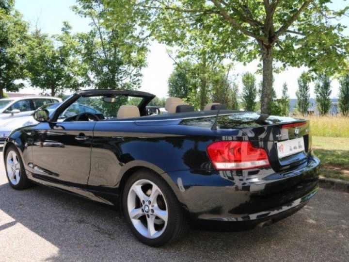 BMW Série 1 SERIE CABRIOLET 118 DA LUXE BVA     Diesel NOIR - 18