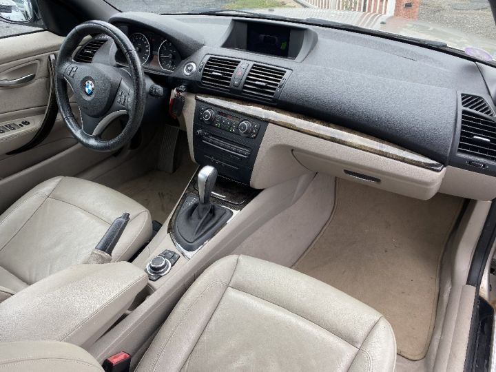 BMW Série 1 SERIE CABRIOLET E88 118i 143 ch Luxe A Marron - 4