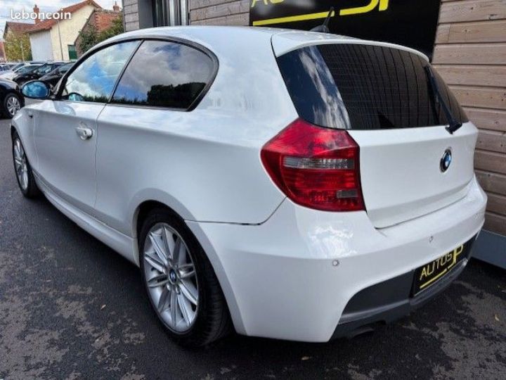 BMW Série 1 serie (e81) 120d 177 sport design 3p Blanc - 2