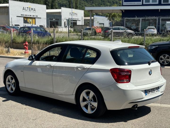 BMW Série 1 Serie F20 118D 143 Sport 5P Blanc - 2