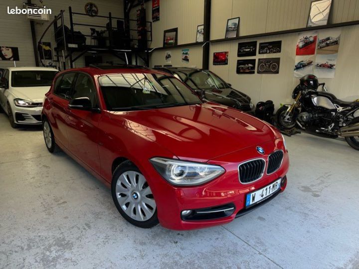 BMW Série 1 SERIE F20 TOIT OUVRANT edition Sport 118i 170 ch Rouge - 1