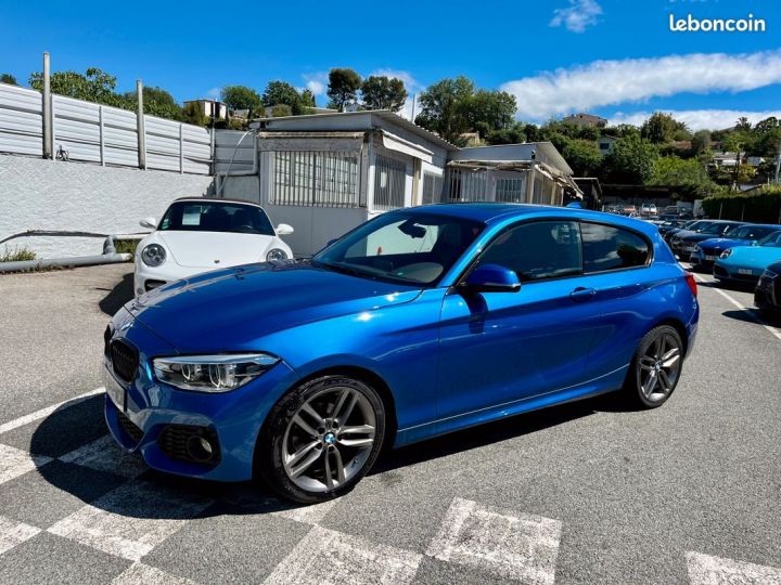 BMW Série 1 Serie (f21) 118d 150 m sport 3p toit ouvrant boite meca en stock Bleu - 3
