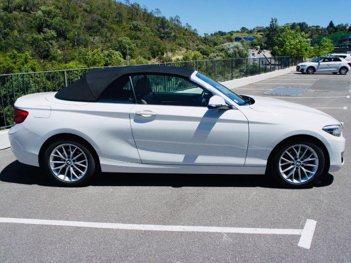 BMW Série 2 BMW SERIE 2 (F23) CABRIOLET 218 IA 136 LUXURY LINE Blanc Verni - 12