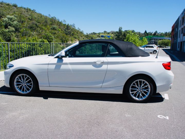 BMW Série 2 BMW SERIE 2 (F23) CABRIOLET 218 IA 136 LUXURY LINE Blanc Verni - 13