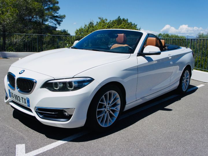 BMW Série 2 BMW SERIE 2 (F23) CABRIOLET 218IA 136 LUXURY LINE Blanc Verni - 7