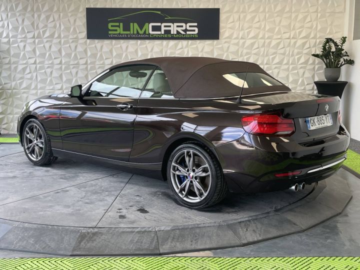 BMW Série 2 Cabriolet I (F23) 230iA 252ch Luxury MARRON FONCE - 7