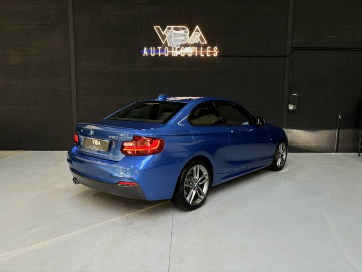 BMW Série 2 Coupé 220d xDrive 190ch M Sport BVA8 Bleu - 5