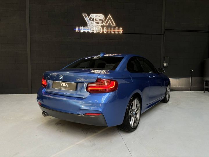 BMW Série 2 Coupé 220d xDrive 190ch M Sport BVA8 Bleu - 6