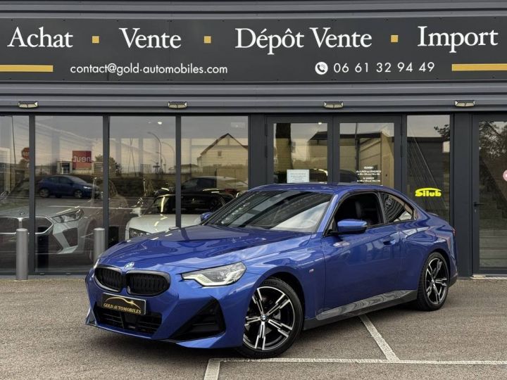 BMW Série 2 Coupe (G42) 220iA 184ch M Sport Bleu Portimao - 1