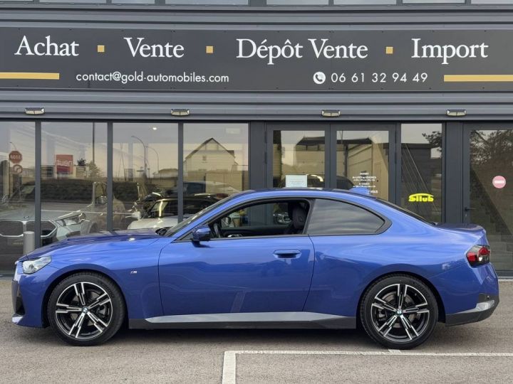 BMW Série 2 Coupe (G42) 220iA 184ch M Sport Bleu Portimao - 5