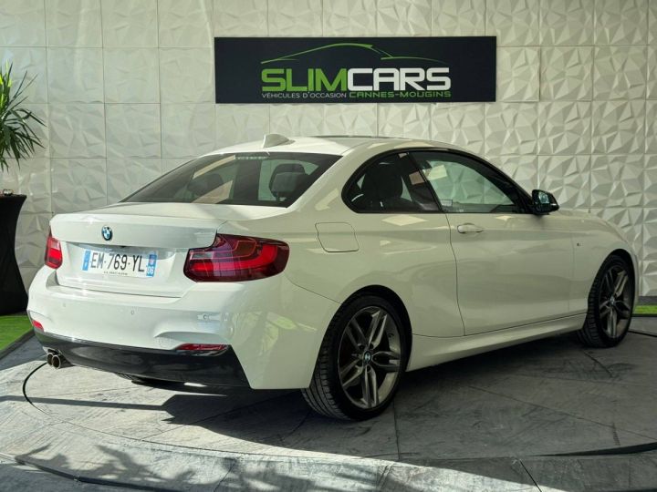 BMW Série 2 Coupe I (F22) 220d 190ch M Sport BLANC - 2