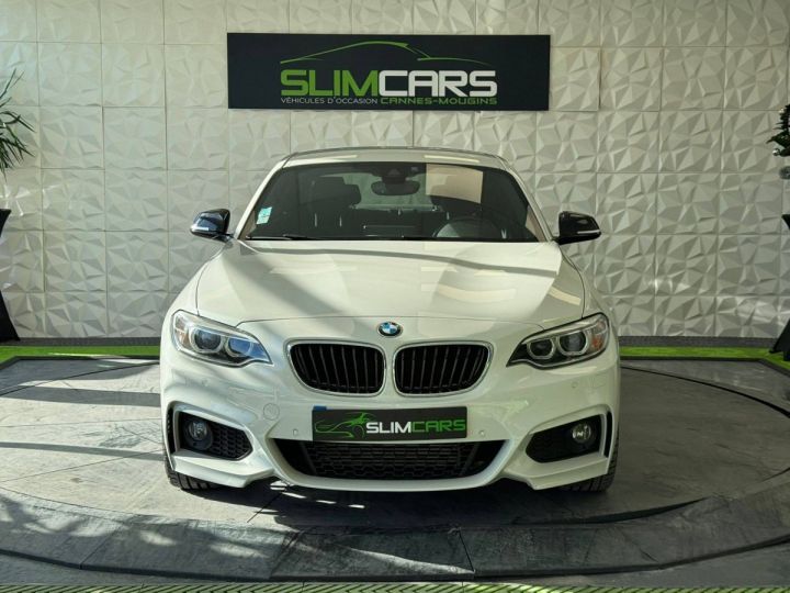 BMW Série 2 Coupe I (F22) 220d 190ch M Sport BLANC - 3