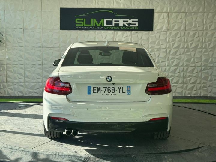 BMW Série 2 Coupe I (F22) 220d 190ch M Sport BLANC - 4